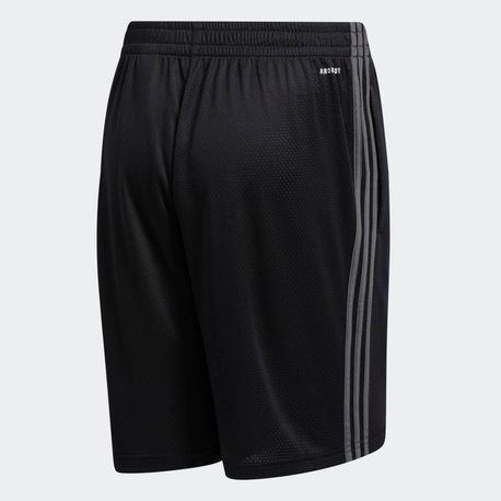 SHORTS 3 LISTRAS GL3415 BLACK/GRESIX GG