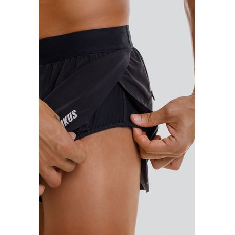 SHORT CORRE 2 M OIMCR24803 PRETO PP