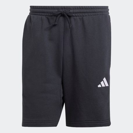 SHORT 3 STRIPES FRENCH TERRY JE6414 BLACK/WHITE GG