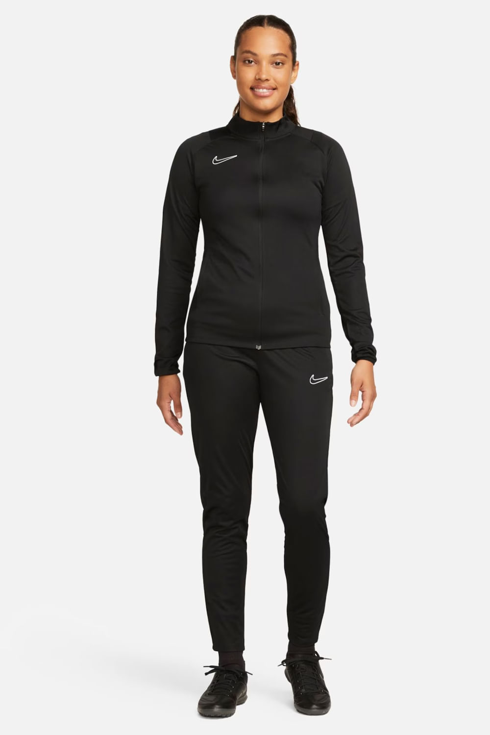 AGASALHO W NK DRY ACD TRK SUIT FD4120-010 010-BLACK (WHITE) GG