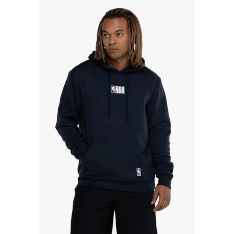 MOLETOM  NBA MASC  FECHADO NB532 PRETO GG