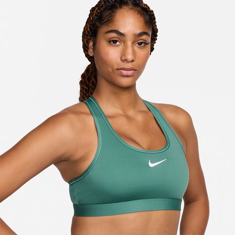 TOP W NK SWSH MED SPT BRA DX6821-361 361-BICOASTAL/(WHT) GG