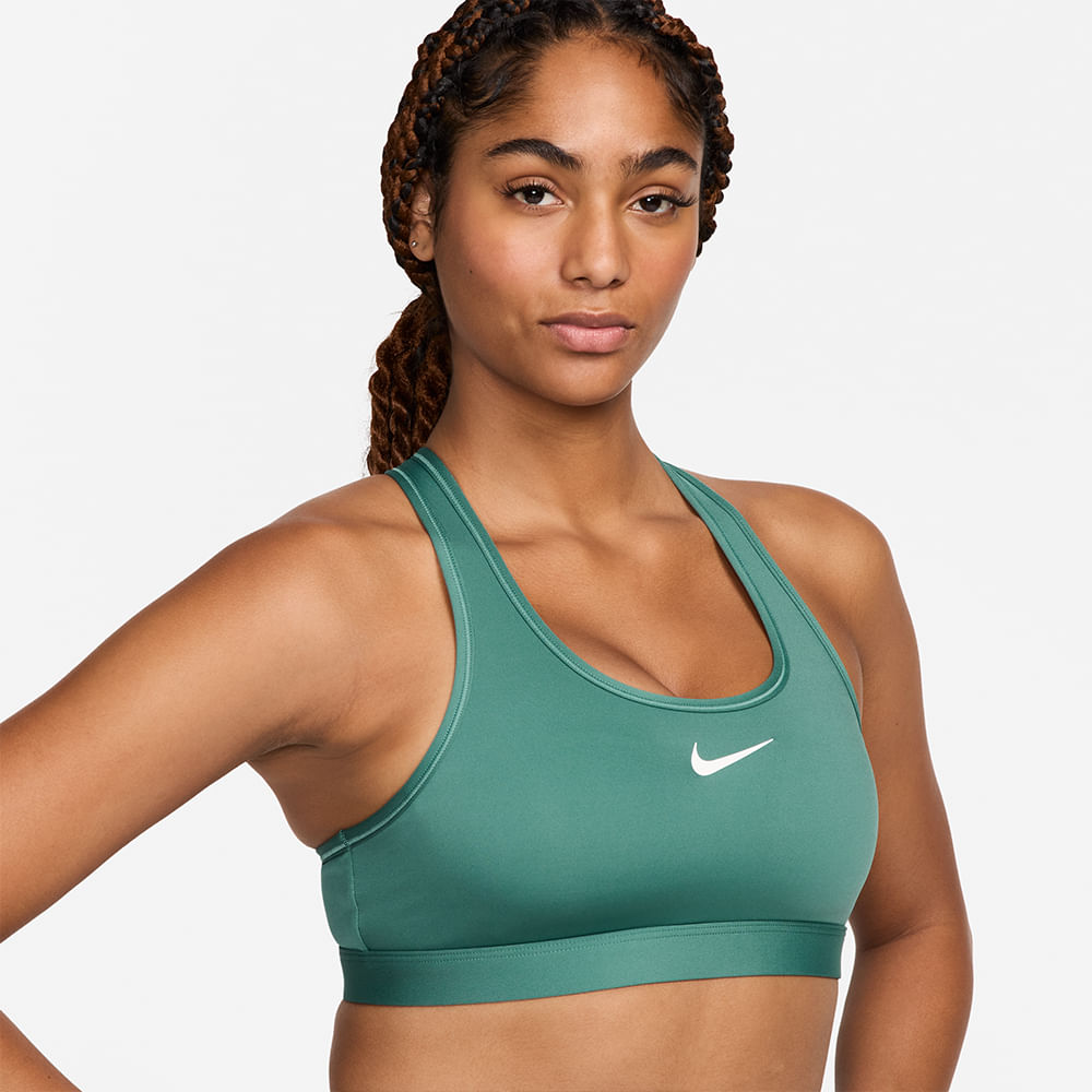 TOP W NK SWSH MED SPT BRA DX6821-361 361-BICOASTAL/(WHT) GG