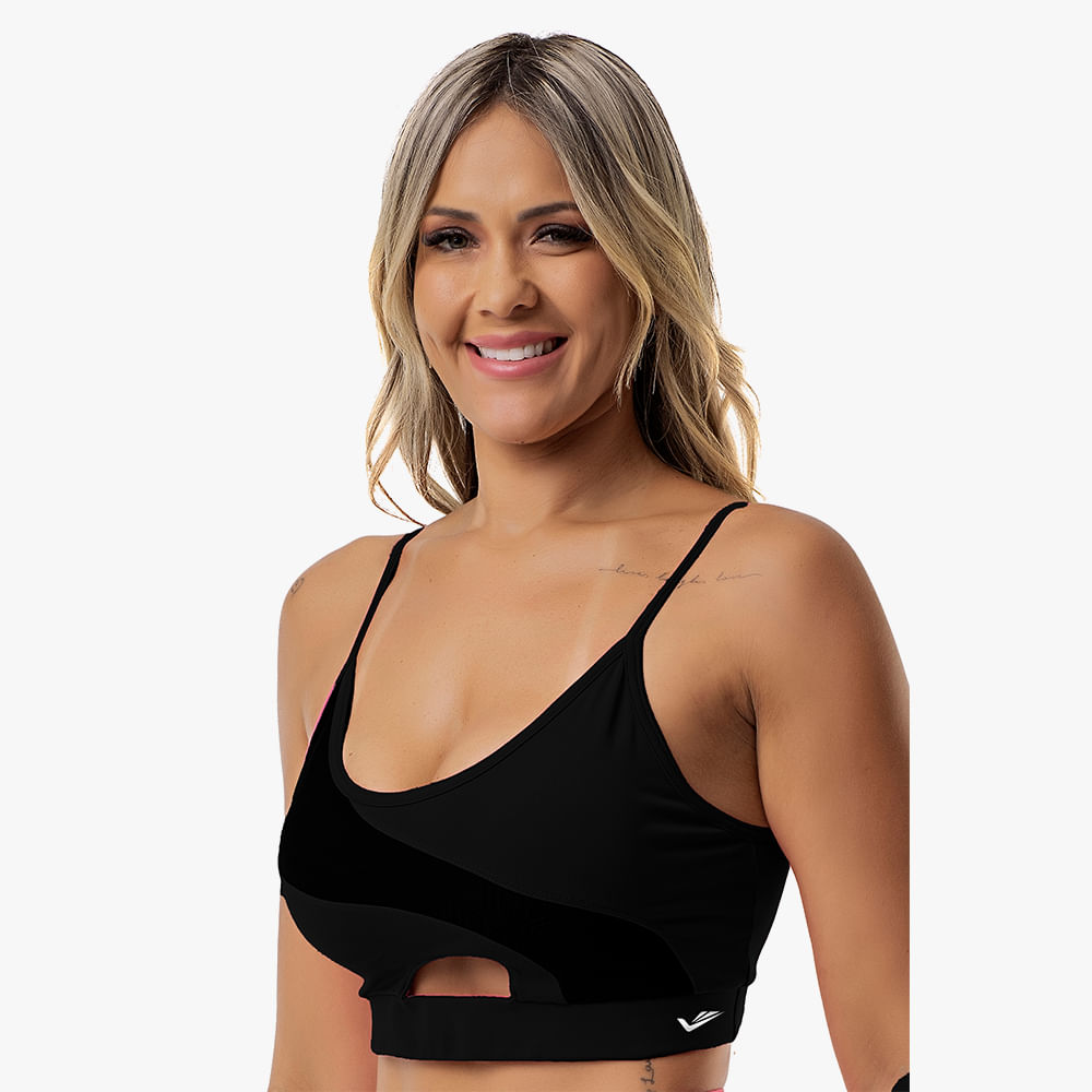 TOP FITNESS 129 343 PRETO/PRETO GG