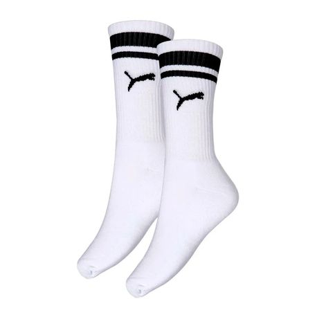 MEIA INDIV  CANO LONGO UNISSEX 4695-001 504-BRANCO/PRETO 39/43