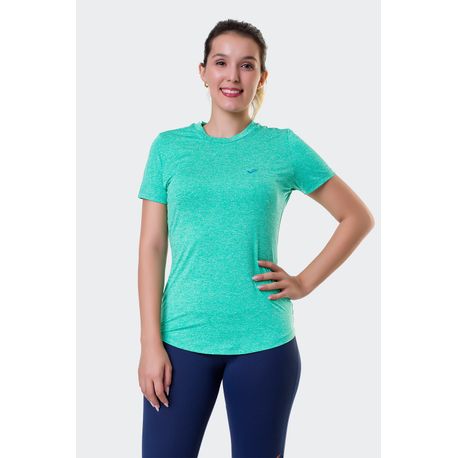 CAMISETA CATIONICA FEMININA 135430 TURQUEZA P