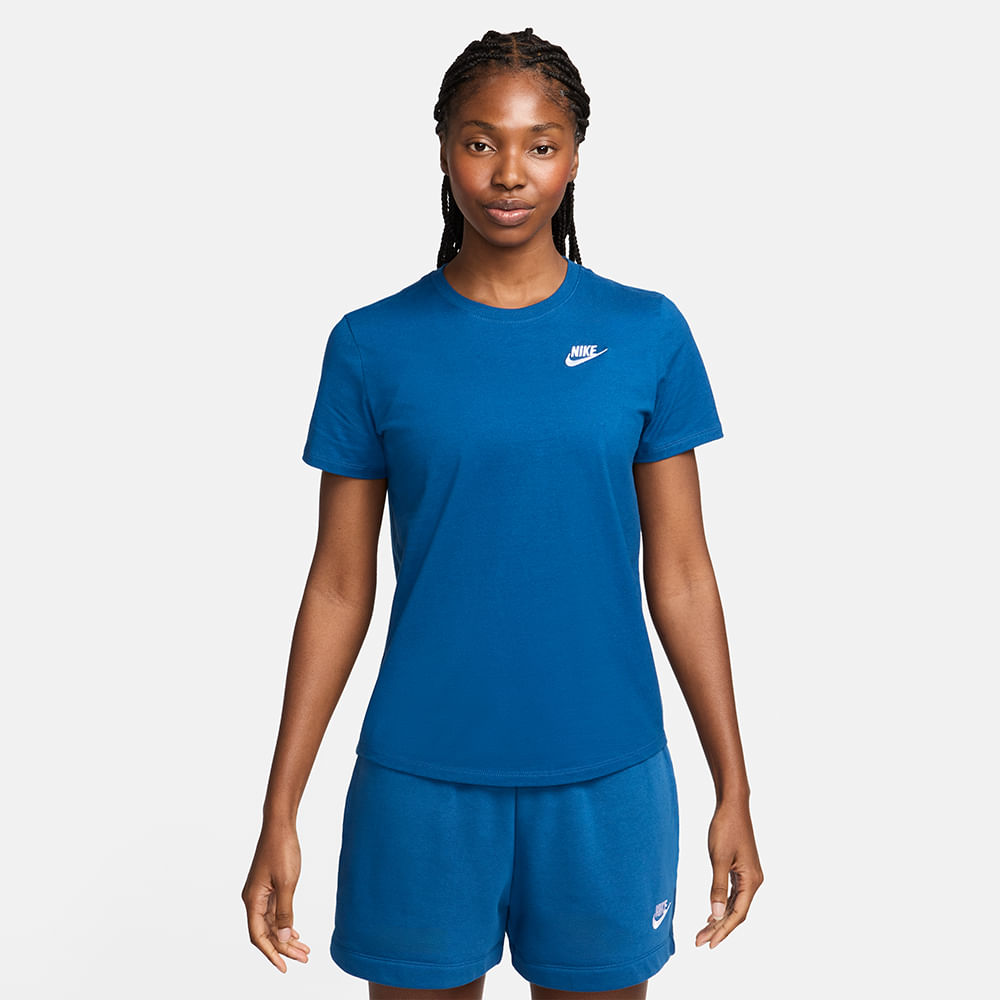 CAMISETA MANGA CURTA W NSW TEE CLUB DX7902-476 476-COURT BLUE M