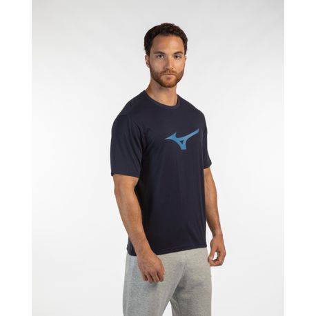 T-SHIRT MIZUNO BASIC BIG MIMSS4667 104-AZUL NOITE GG