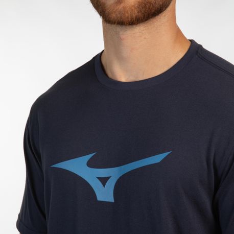 T-SHIRT MIZUNO BASIC BIG MIMSS4667 104-AZUL NOITE GG