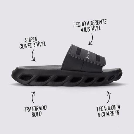 RIDER 12444 R POWER SLIDE 12444 BG999-PRETO/CINZA 37/38