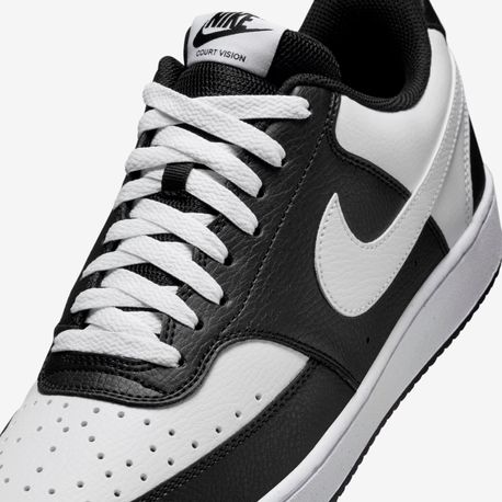 TENIS COURT VISION LO HM9862-001 001-BLACK/WHITE 38