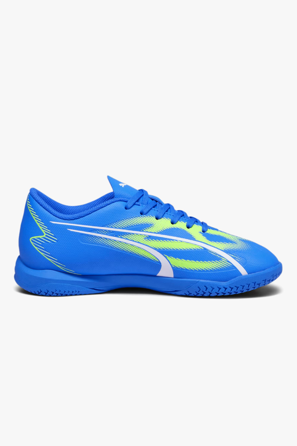 CHUTEIRA ULTRA PLAY JR BDP IN 107658 03-ULTRA BLUE-PUMA WHITE-PRO GREEN 35