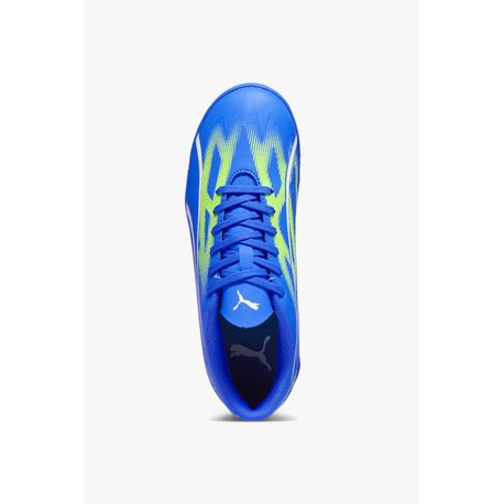 CHUTEIRA ULTRA PLAY JR BDP IN 107658 03-ULTRA BLUE-PUMA WHITE-PRO GREEN 35