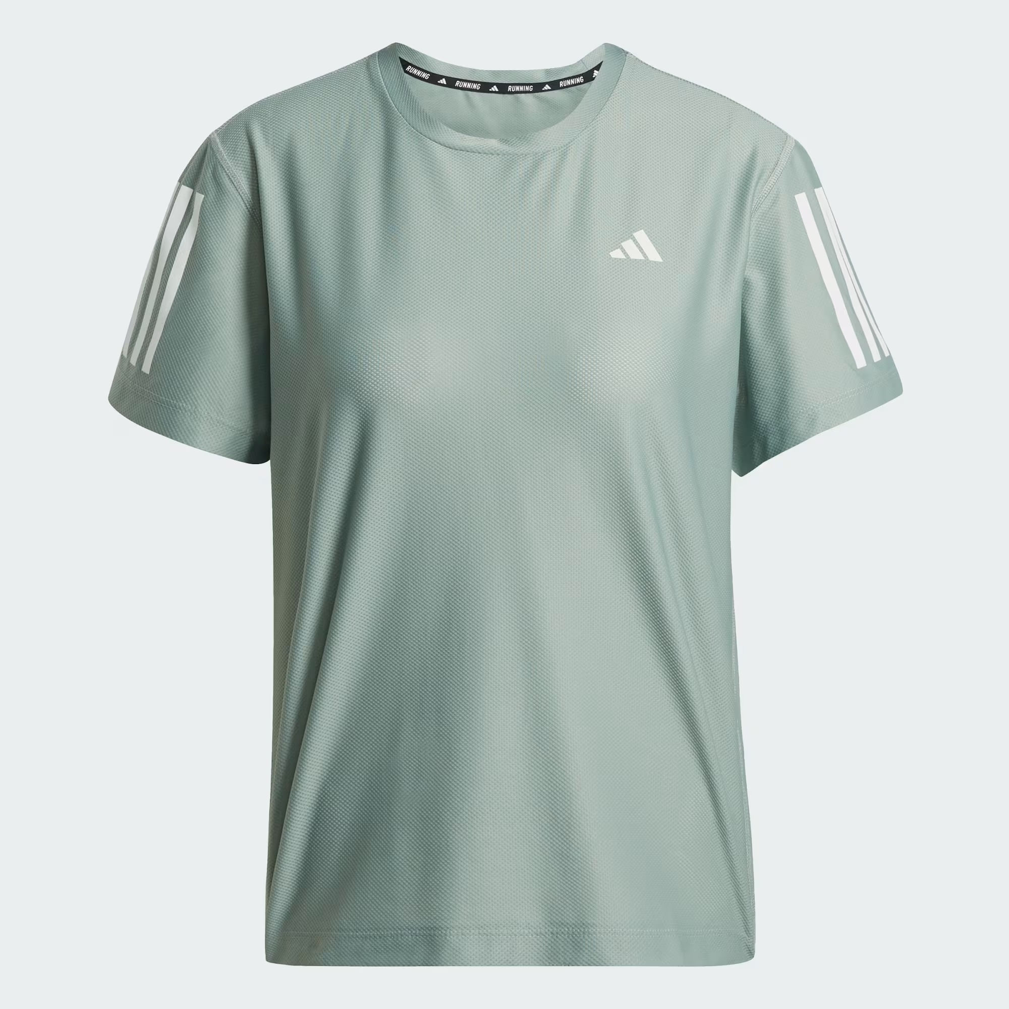 CAMISETA OWN THE RUN BASE JD6434 SILGRN GG