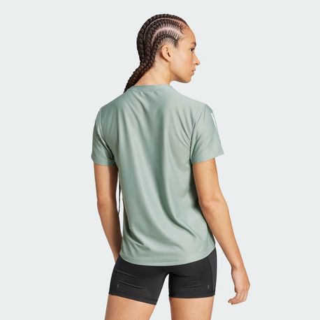 CAMISETA OWN THE RUN BASE JD6434 SILGRN GG