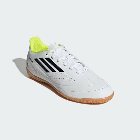 CHUTEIRA DEPORTIVO III JR IN JH8816 CLOUD WHITE / CORE BLACK / SOLAR YELLOW 36