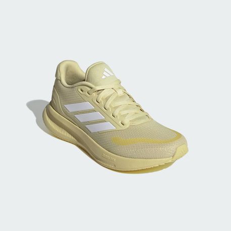 TENIS RUNFALCON 5 JI3974 POWDER YELLOW / CLOUD WHITE / CORE BLACK 36