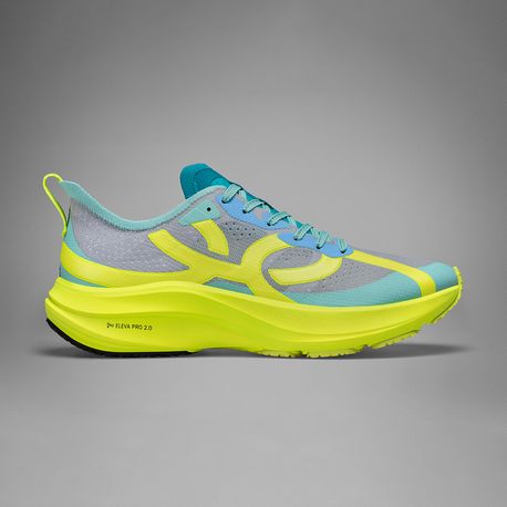 TENIS CORRE 4 43720366 CINZA/AMARELO/LIMAO 38