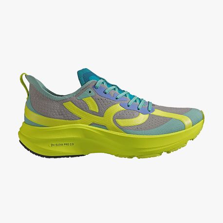 TENIS CORRE 4 43720366 CINZA/AMARELO/LIMAO 41