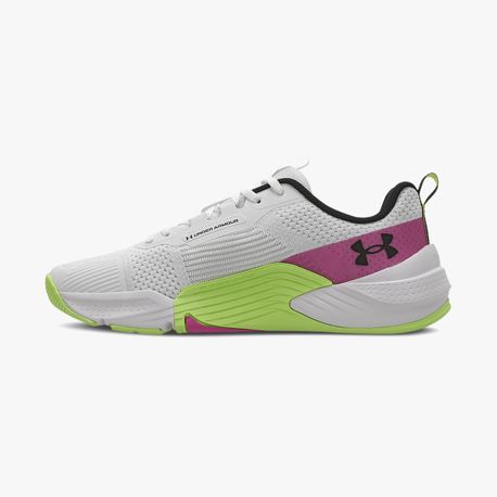 TENIS UA TRIBASE REPS 2 6001204 WHITE/MORPHGREEN/BLACK 36
