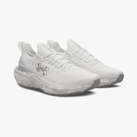 TENIS UA CH QUICKER 2 6006985 101-WHITE/WHITE/MET SILVER 38