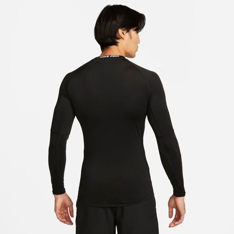 CAMISETA MANGA LONGA M NP DF TIGHT TOP LS FB7919-010 010-BLACK (WHITE) GG