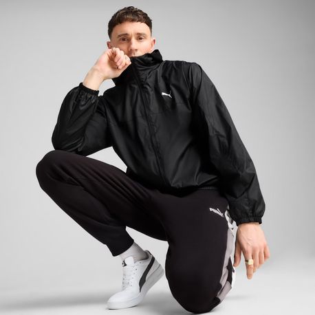ESS REGULAR WINDBREAKER 684625-01 01-BLACK GG