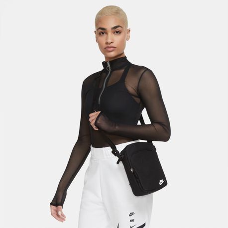 POCHETE NK HERITAGE CROSSBODY -  FA21 DB0456-010 010 - BLACK/BLACK/(WHITE) UNICO