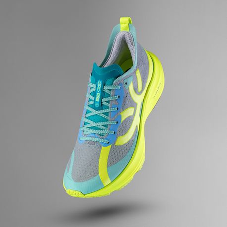TENIS CORRE 4 43720366 CINZA/AMARELO/LIMAO 35