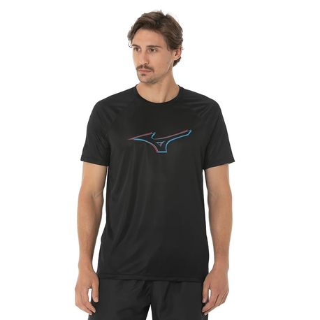 T SHIRT MIZ  RUN EASY 4 M MIMAR4350 PRETO/VERM RUMBA G