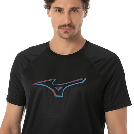 T SHIRT MIZ  RUN EASY 4 M MIMAR4350 PRETO/VERM RUMBA G