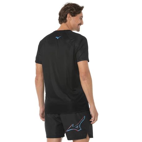 T SHIRT MIZ  RUN EASY 4 M MIMAR4350 PRETO/VERM RUMBA G
