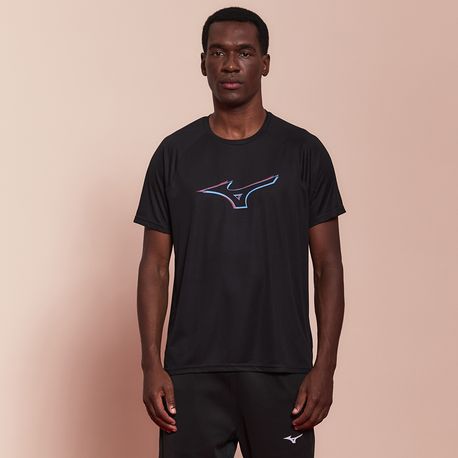 T SHIRT MIZ  RUN EASY 4 M MIMAR4350 PRETO/VERM RUMBA G