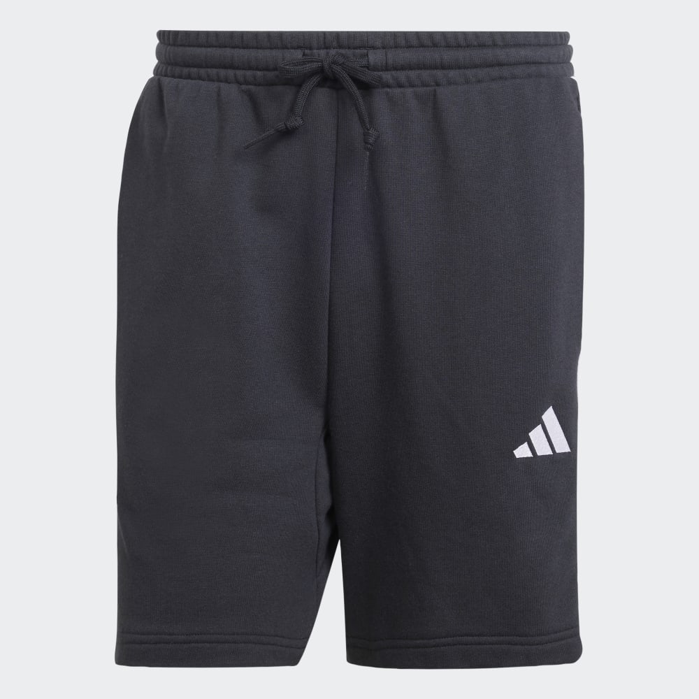 SHORT 3 STRIPES FRENCH TERRY JE6414 BLACK/WHITE GG