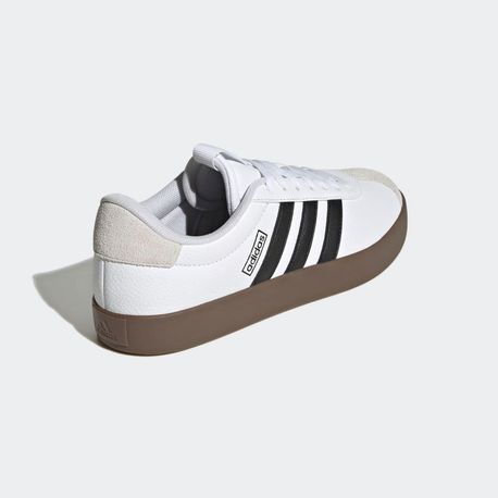 TENIS VL COURT 3 0 W JK3144 CLOUD WHITE / CORE BLACK / GREY ONE 34