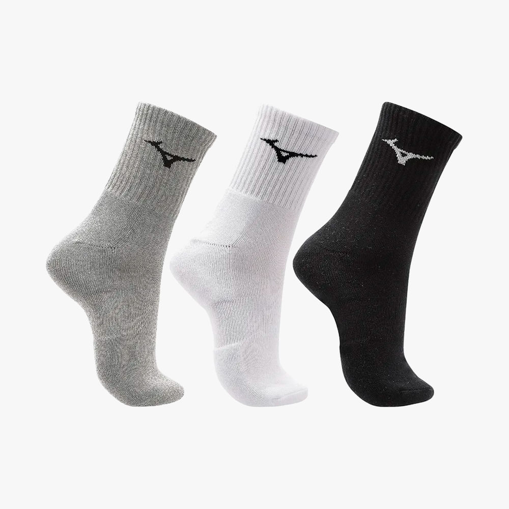 TRIMIZ MEIA PRIME CM33/38 MIFTA51915 CNZ MESCLA/BRC/PRT 33/38