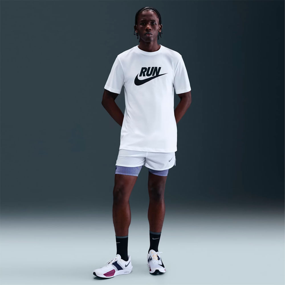 CAMISETA  M NK DF TEE RUN SWOOSH IH4238-100 100-WHITE G