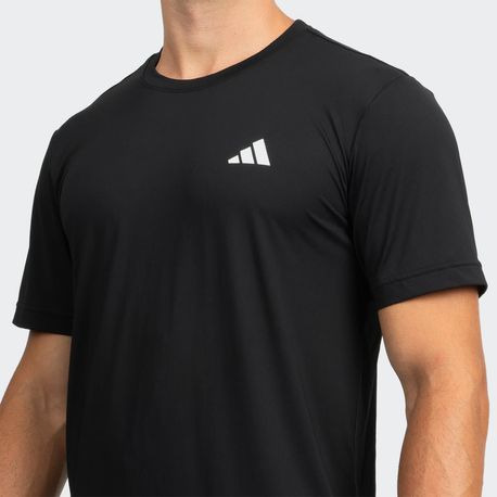 CAMISETA OWN THE RUN 3 LISTRAS JY1651 BLACK GG