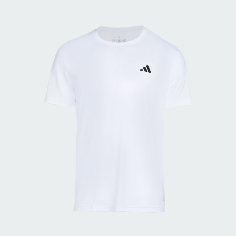 CAMISETA OWN THE RUN 3 LISTRAS JY1650 WHITE GG