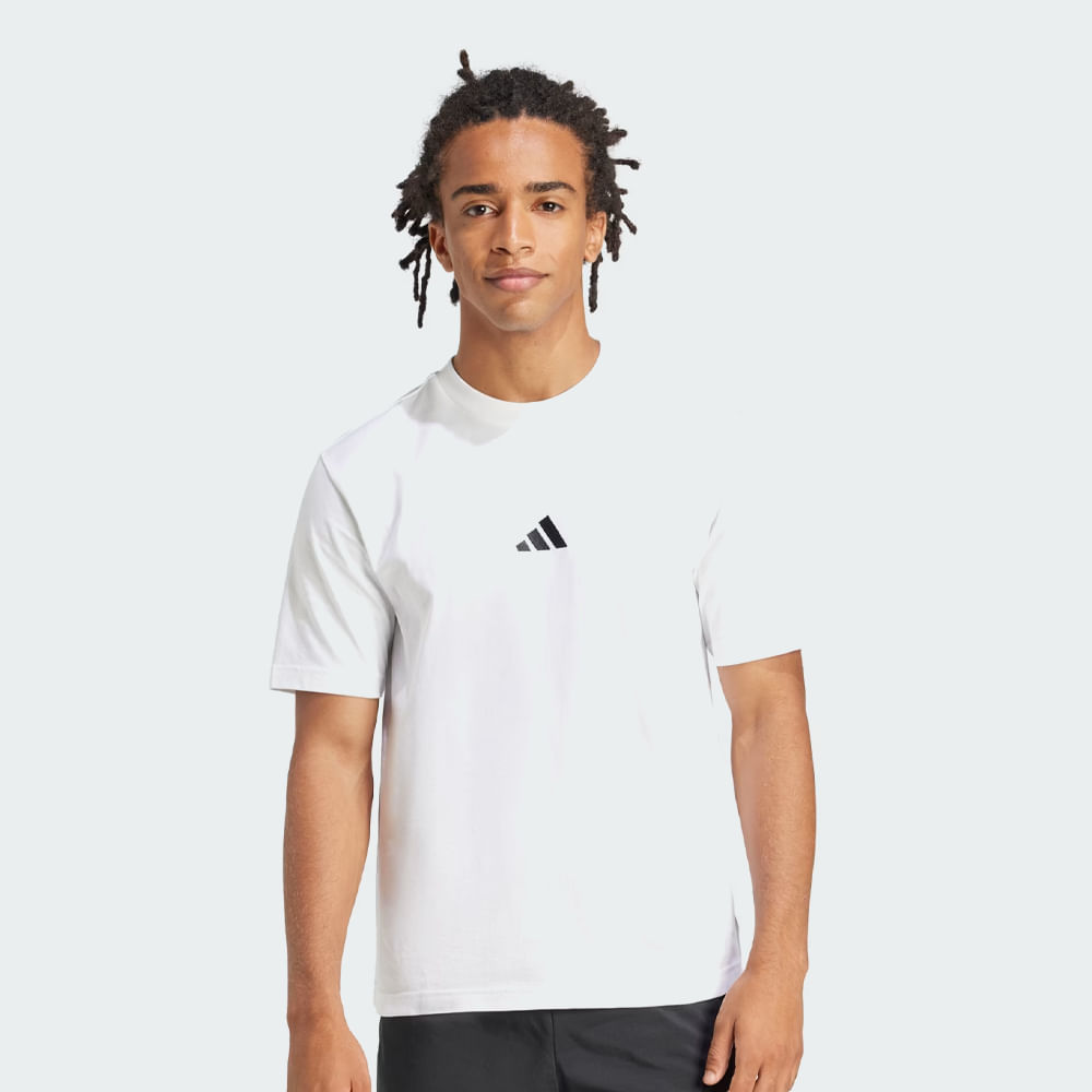 CAMISETA M SL SJ T JF1092 WHITE/BLACK M