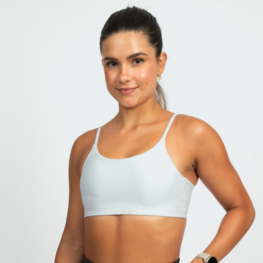 TOP TRA ESS LS BRA WHITE JW4432 WHITE PP