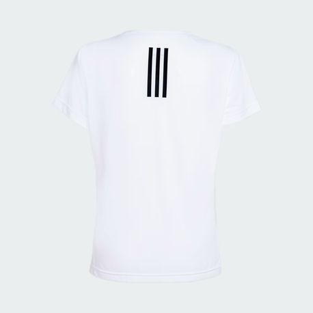 CAMISETA OWN THE RUN 3 LISTRAS JV6517 WHITE GG
