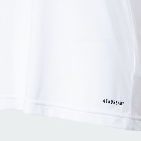 CAMISETA OWN THE RUN 3 LISTRAS JV6517 WHITE GG